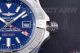 Perfect Replica GF Factory Breitling Avenger II GMT Blue Face Stainless Steel Case 43mm Watch (4)_th.jpg